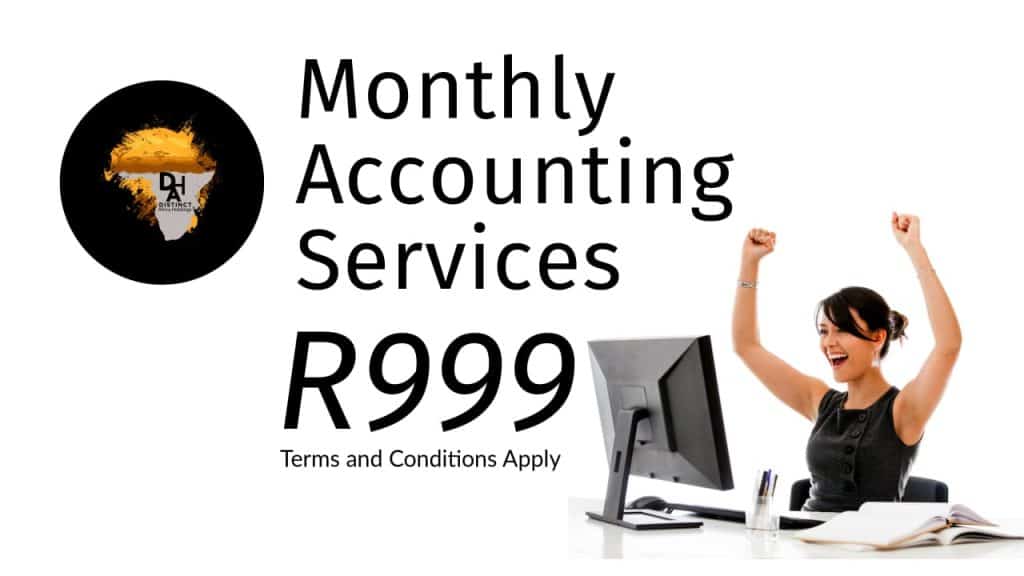 Monthly accounting services